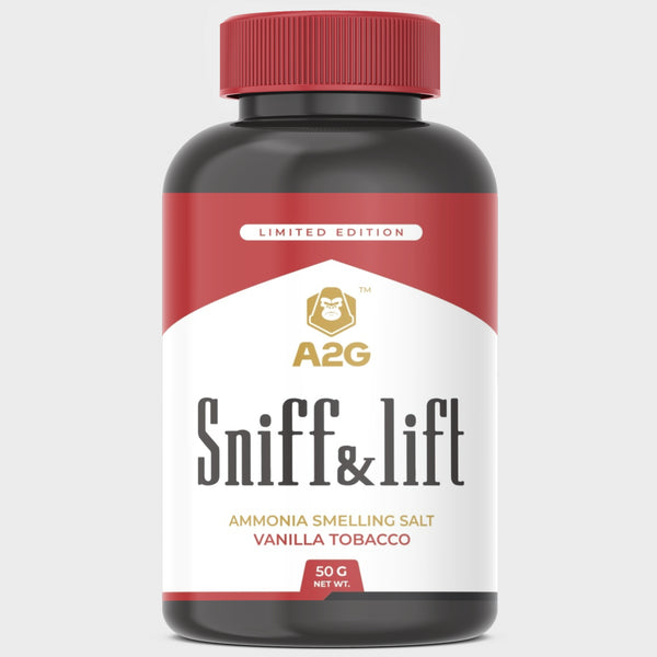 A2G Sniff & Lift Ammonia smelling Salt - LIMITED EDITION : VANILLA TOBACCO - a2glifestyle