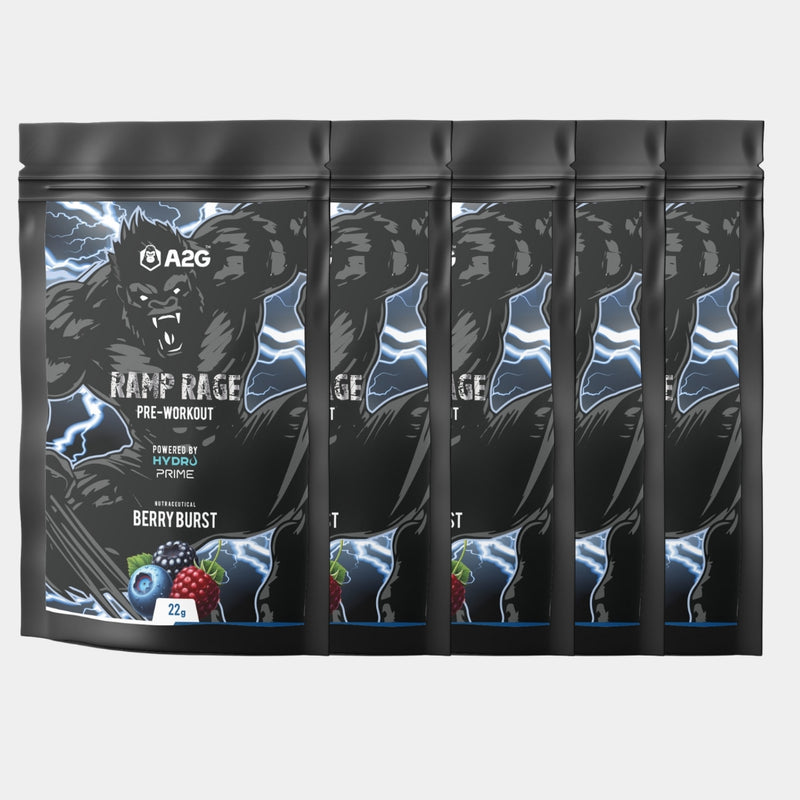 RampRage Pre-Workout Trial Pack – Pack of 5