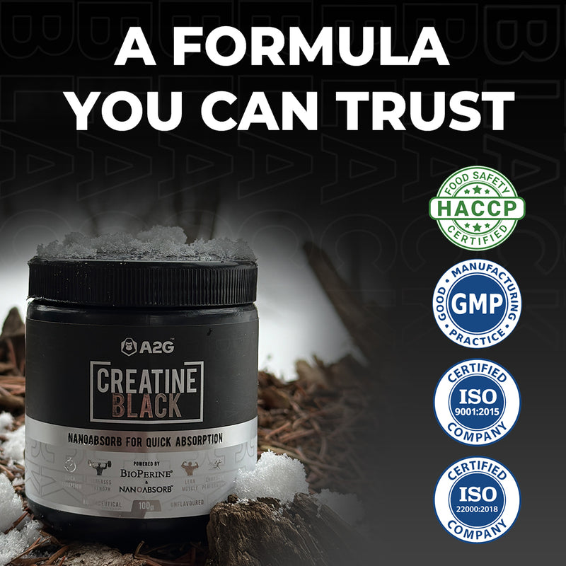 A2G Creatine Black | 100 grams